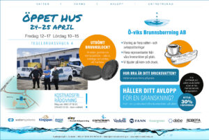 Öppet Hus 24-25 april 2026